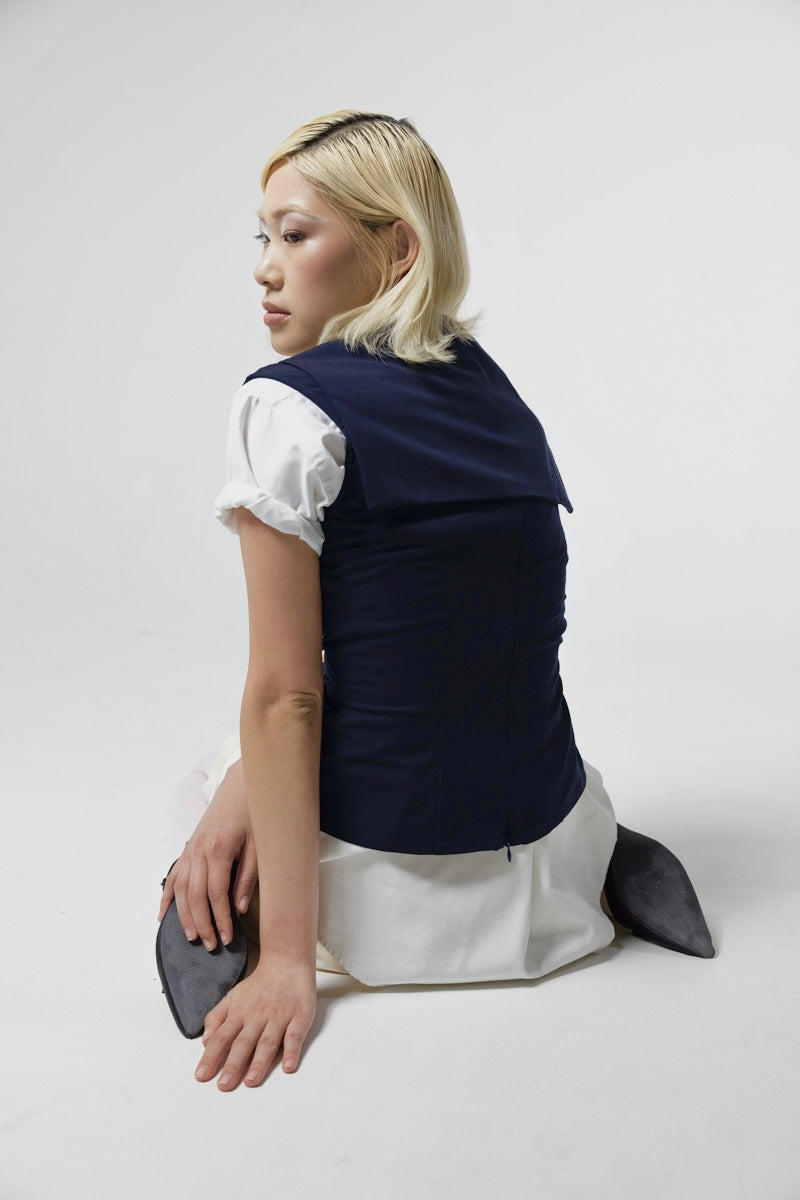 THE SAILOR TOP MIDNIGHT