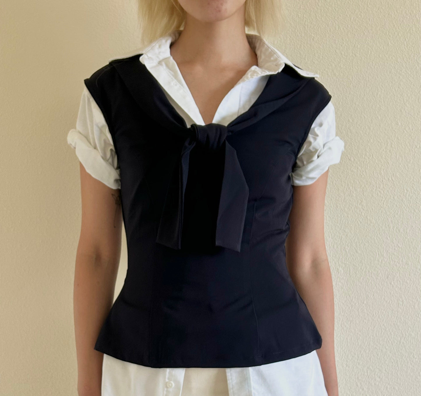 THE SAILOR TOP MIDNIGHT