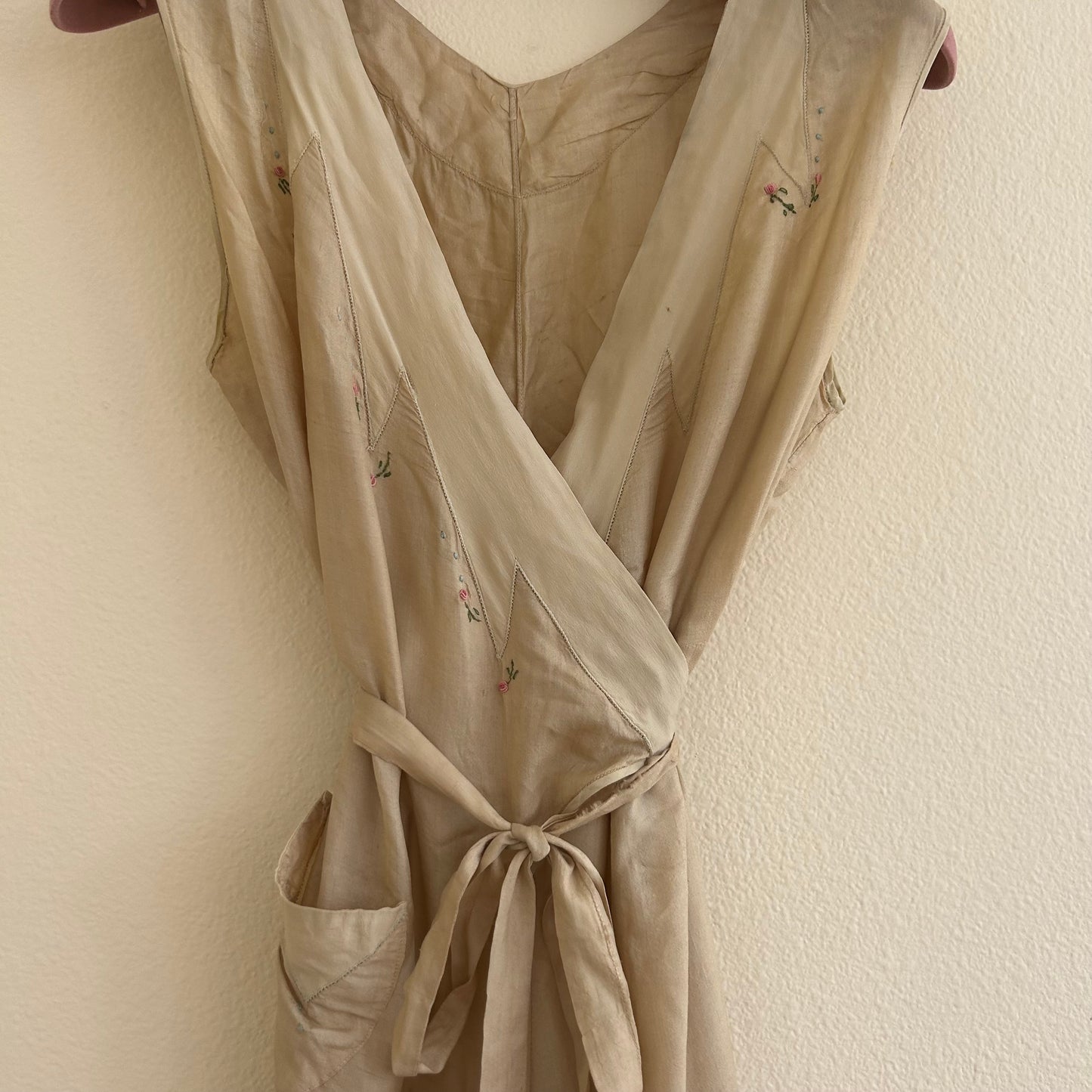 1920s Antique Wrap Playsuit (S)