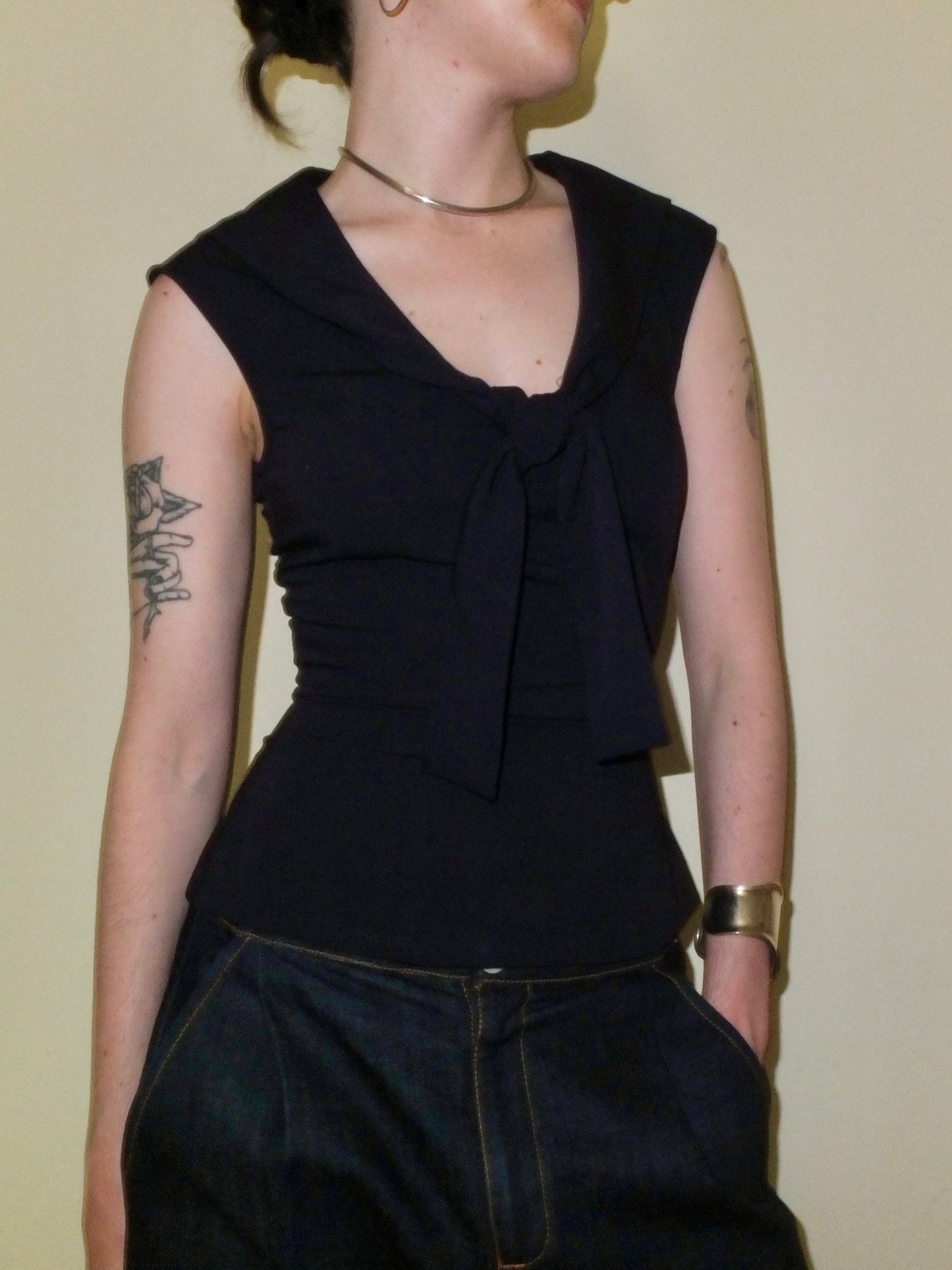 THE SAILOR TOP MIDNIGHT