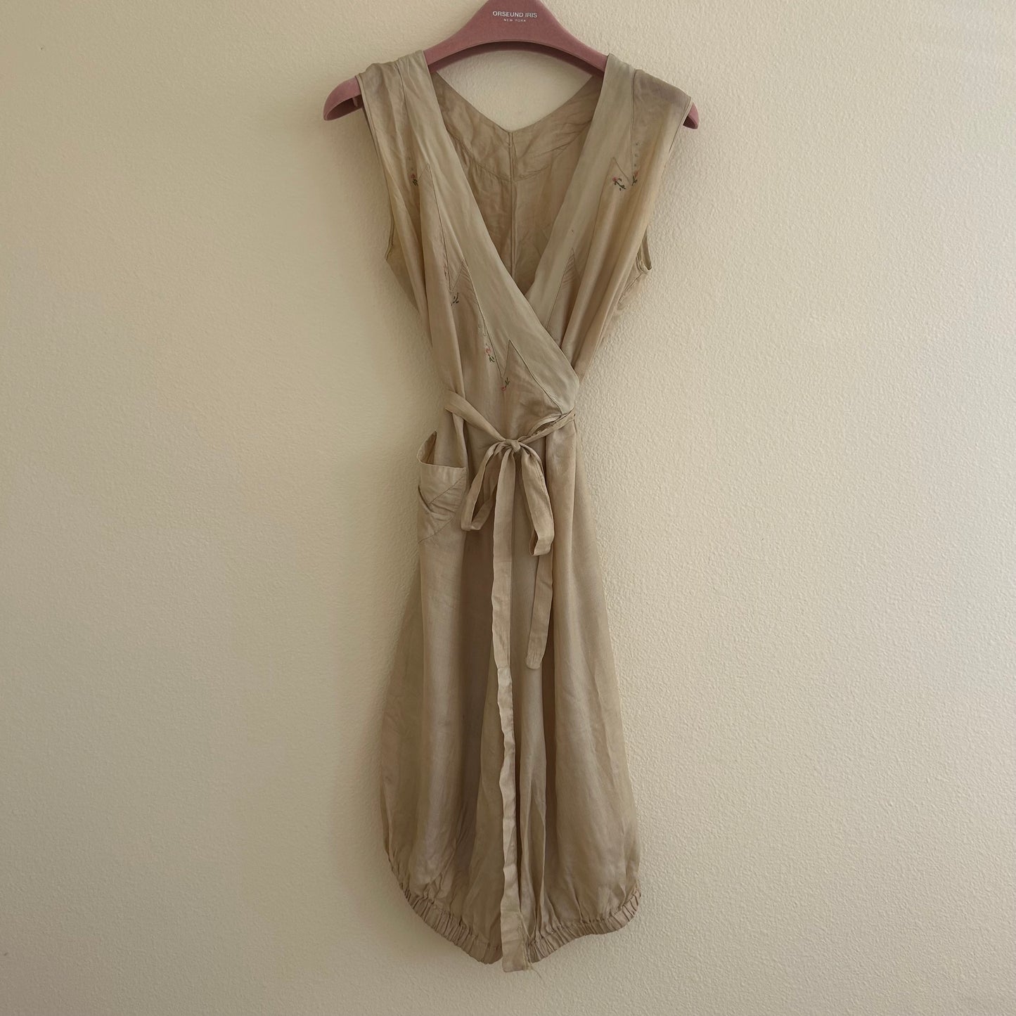 1920s Antique Wrap Playsuit (S)