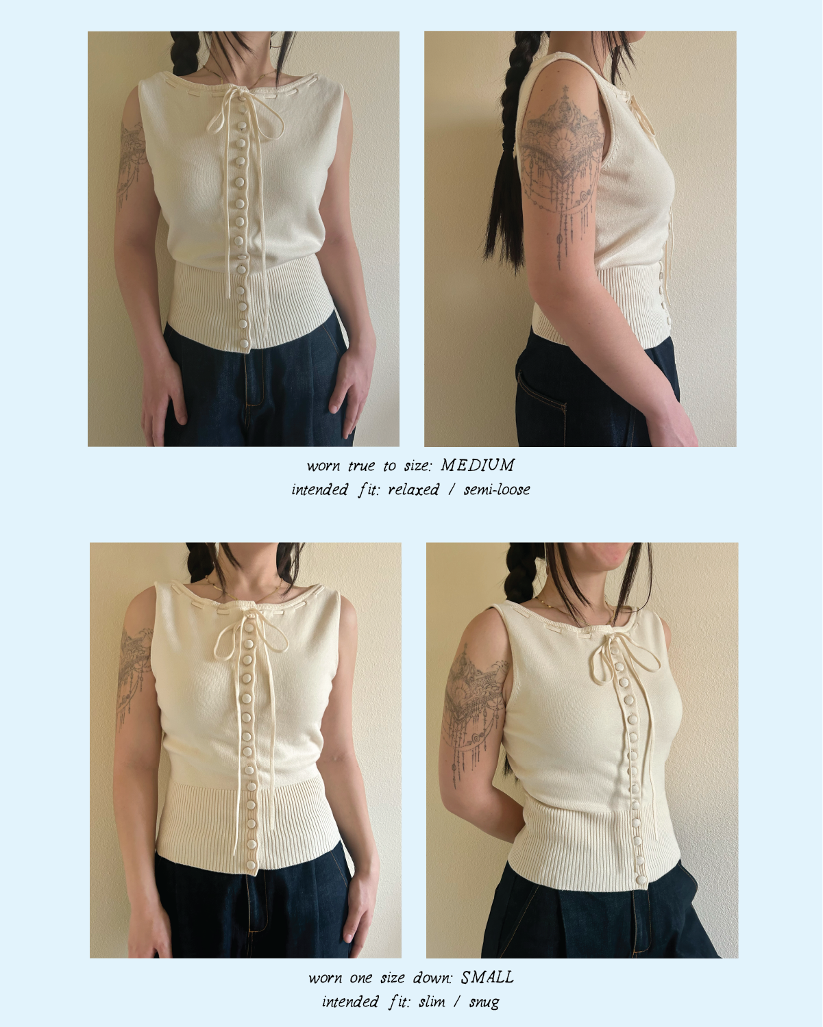 THE CHERISH KNIT CREAM