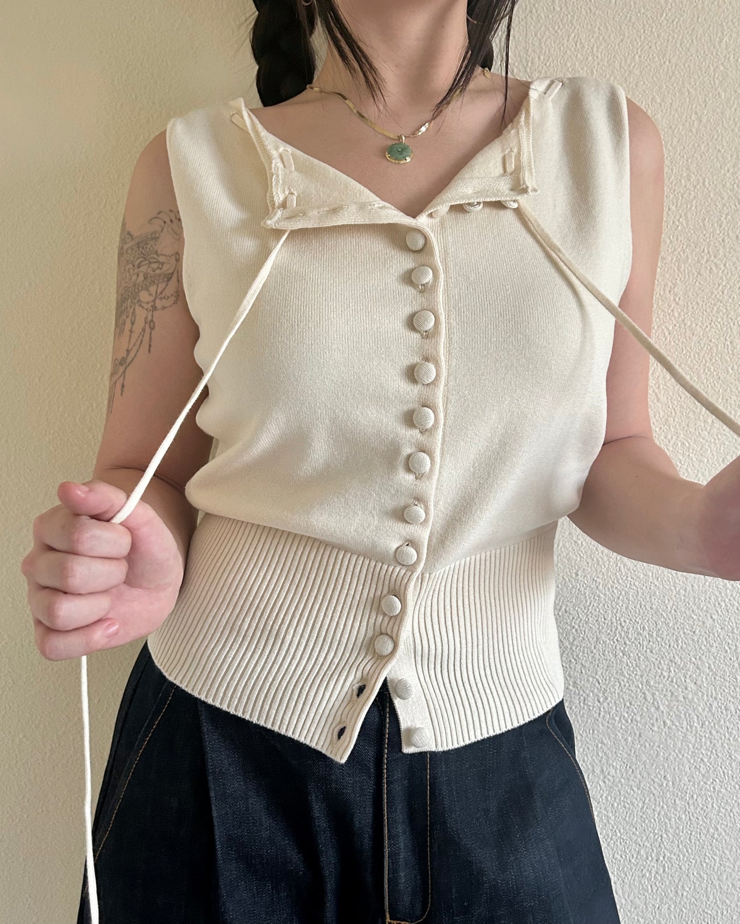 THE CHERISH KNIT CREAM